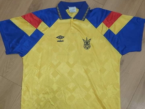 ukraine umbro football kit home shirt 1992 1993 1994