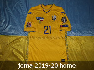 joma ukraine football maglia 2018 2019 home