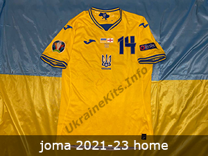 ukraine home soccer jersey euro2020