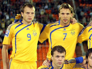 ukraine adidas football home shirt 2009