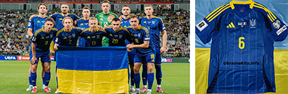 new adidas ukraine away football shirt 2024 2025