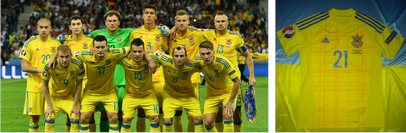 Форма футболка збірної України adidas євро2016