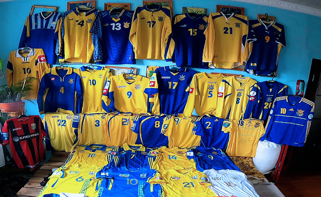 My Ukraine shirts collection