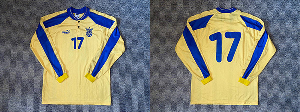 ukraine 1999 long sleeve match shirt