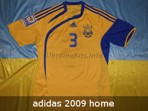 adidas ukraine soccer jersey 2009 home