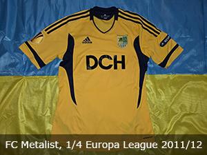 fc metalist kharkiv europa league shirt jersey trikot